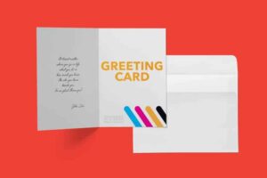 Custom Folded Greeting Card Printing