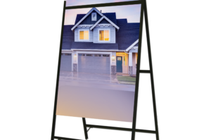 Metal A Frame Signs 24x36 Example