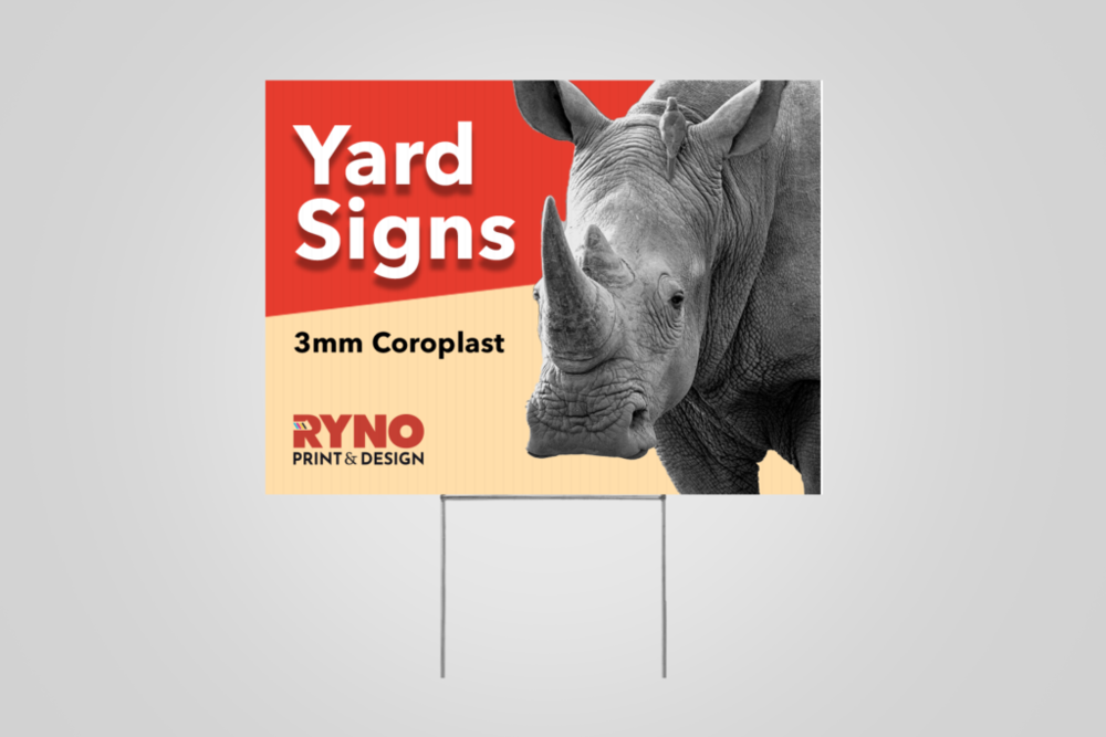 Coroplast Yard/Lawn Signs