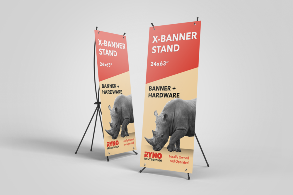 X-banner-Stands & X-frame Banner stands